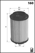 LUCAS FILTERS lfde128 -  Топливный фильтр